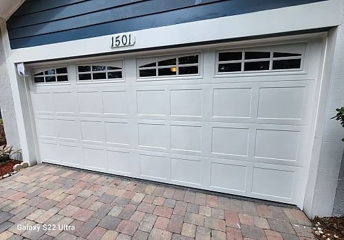 Advanced Garages highlights notable garage door projects in Deltona, FL.